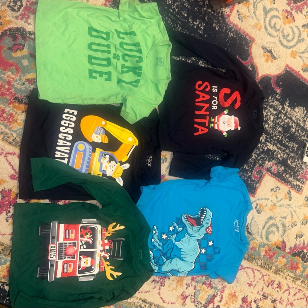 The Children's Place Holiday Tees (6)